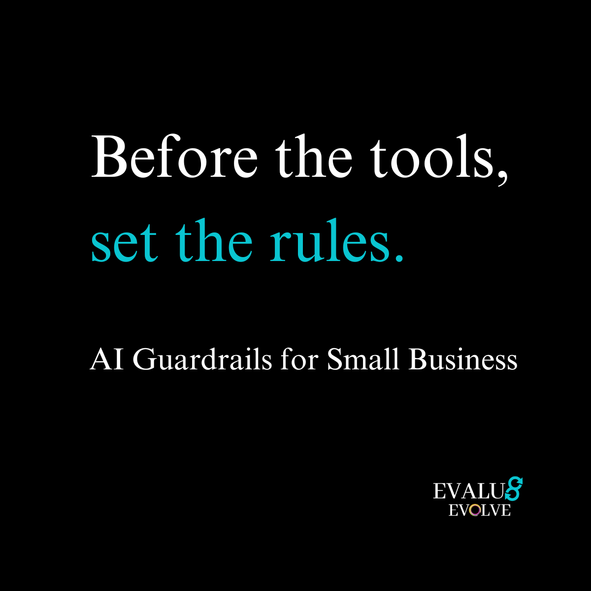 AI rules and Goverance for Small Business